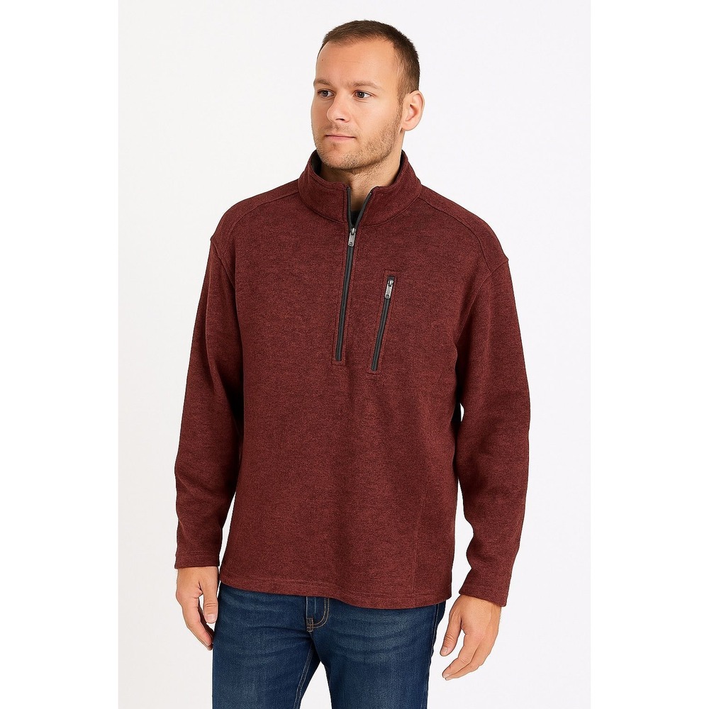 Woolrich Mens Quarterzip Pullover - Size 2XL